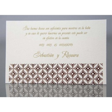 Carte invitation mariage 44943
