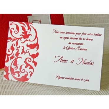 Faire-part mariage 33720