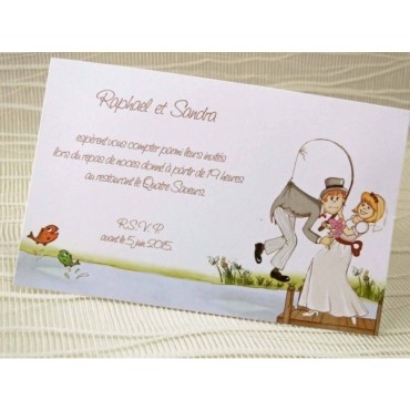 Faire-part mariage 32405