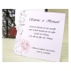 Carte invitation mariage 42726